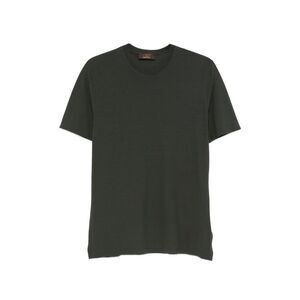 Zanone Green T-Shirts & Vests - T-Shirts Men